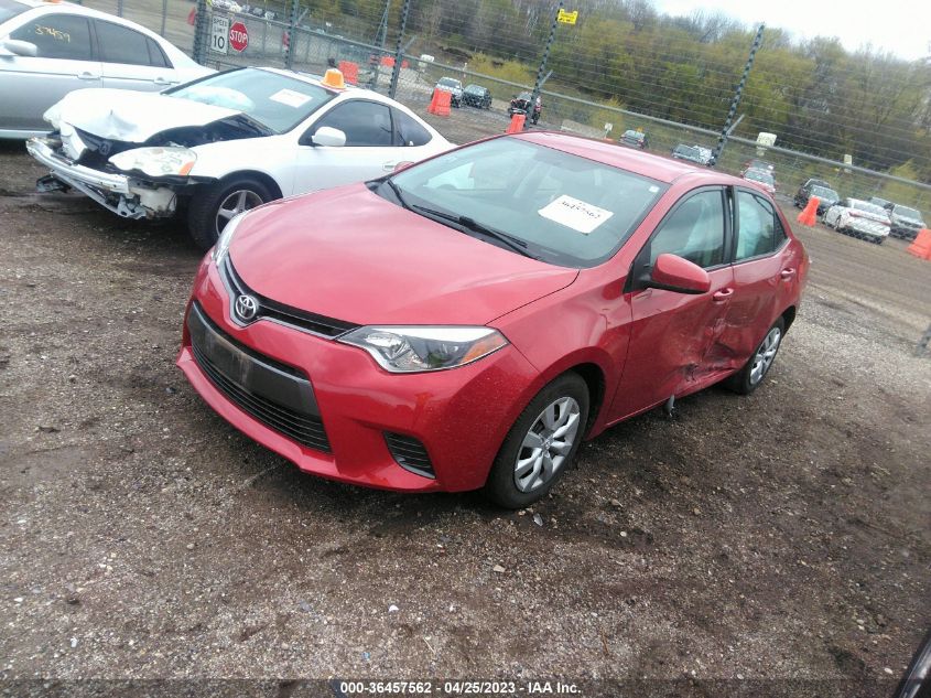 2016 TOYOTA COROLLA L/LE/S/S PLUS/LE PLUS - 2T1BURHE7GC698205