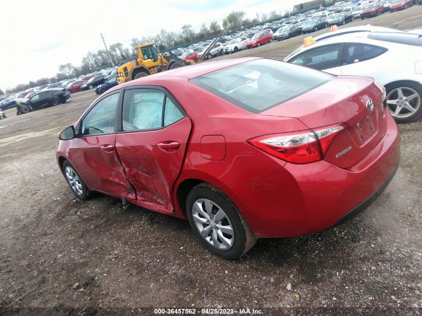 2016 TOYOTA COROLLA L/LE/S/S PLUS/LE PLUS - 2T1BURHE7GC698205