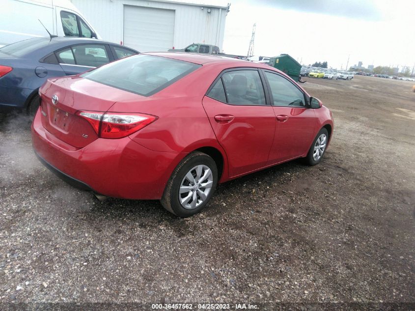 2016 TOYOTA COROLLA L/LE/S/S PLUS/LE PLUS - 2T1BURHE7GC698205