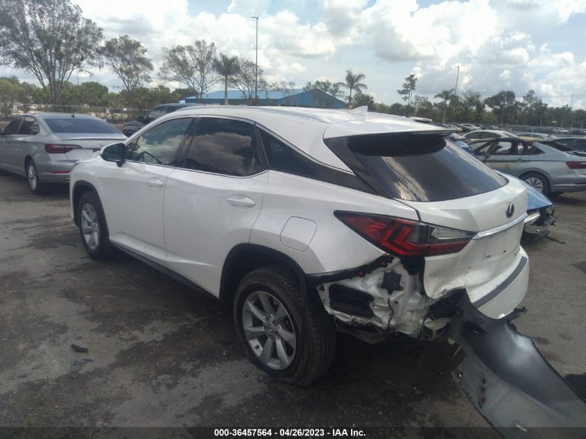 2016 LEXUS RX 350 - 2T2ZZMCA5GC016473