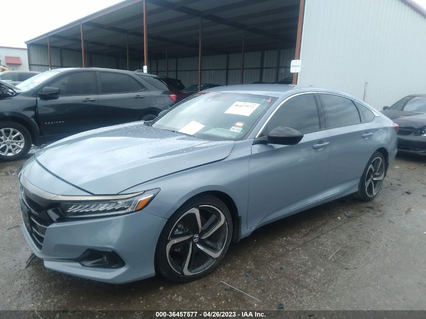 2021 HONDA ACCORD SEDAN SPORT - 1HGCV1F35MA068463