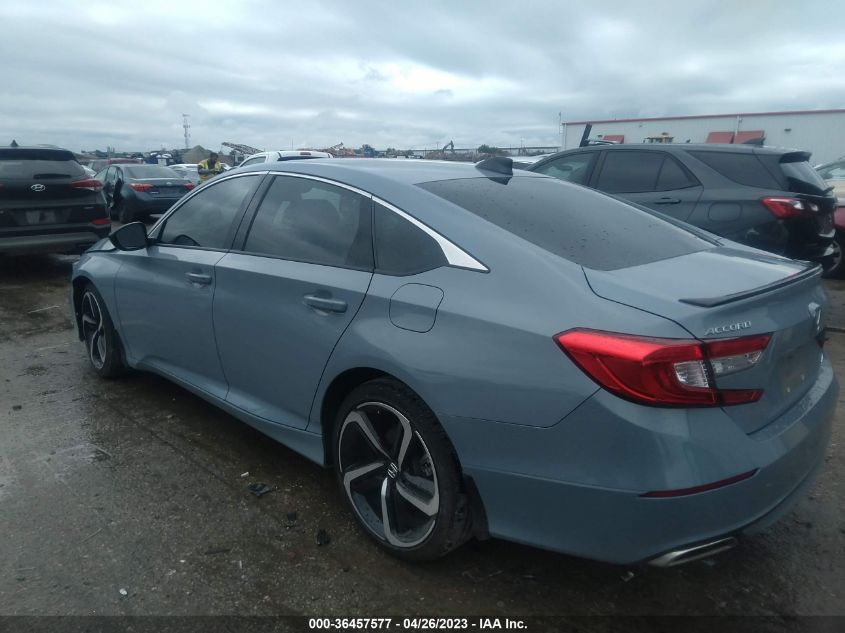 2021 HONDA ACCORD SEDAN SPORT - 1HGCV1F35MA068463