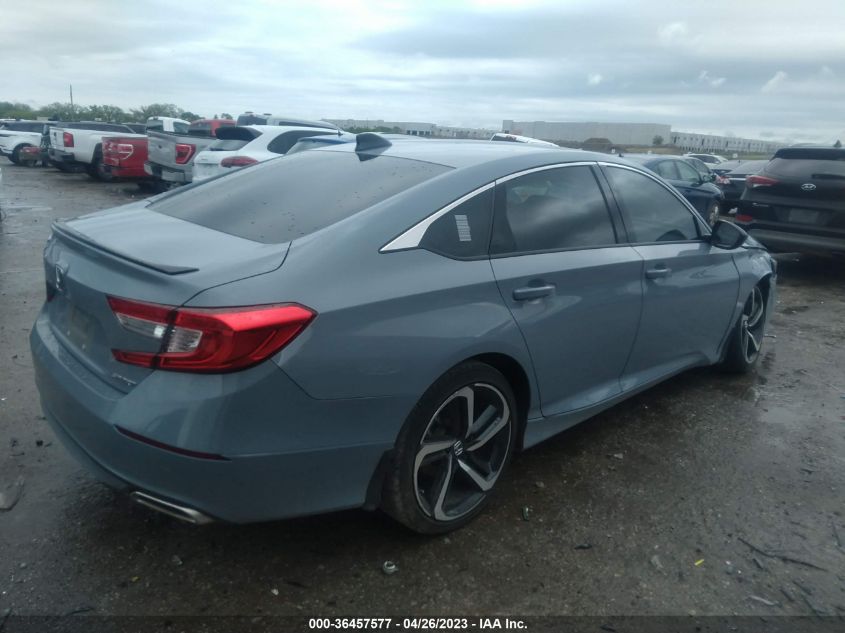 2021 HONDA ACCORD SEDAN SPORT - 1HGCV1F35MA068463