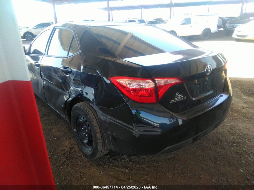 VIN 2T1BURHE5HC873472 2017 TOYOTA COROLLA L/LE/XLE/SE