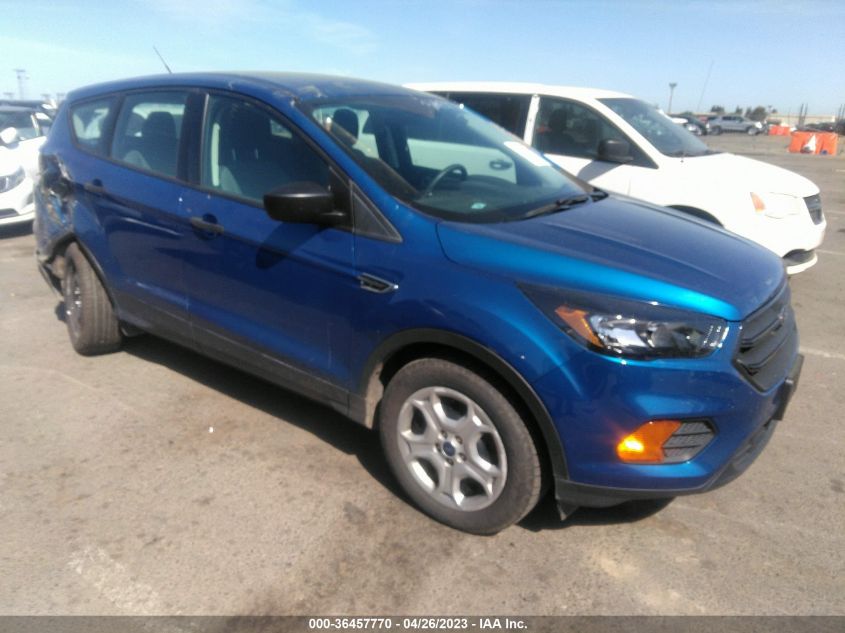 2018 FORD ESCAPE S - 1FMCU0F7XJUA10191