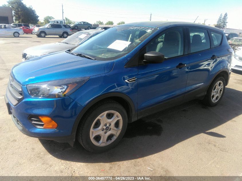 2018 FORD ESCAPE S - 1FMCU0F7XJUA10191