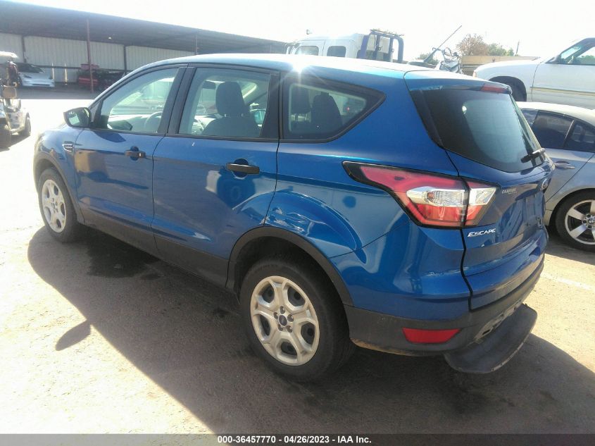 2018 FORD ESCAPE S - 1FMCU0F7XJUA10191