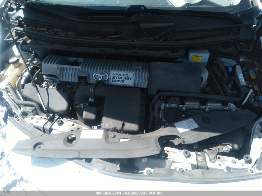 2015 TOYOTA PRIUS FOUR - JTDKN3DU0F1986707