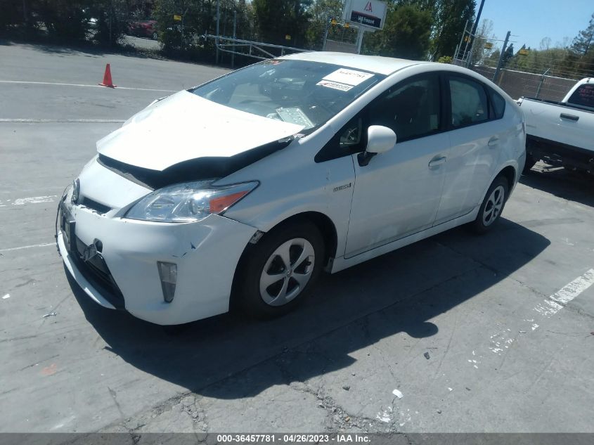 2015 TOYOTA PRIUS FOUR - JTDKN3DU0F1986707