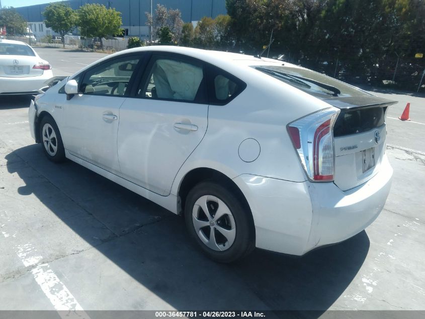 2015 TOYOTA PRIUS FOUR - JTDKN3DU0F1986707