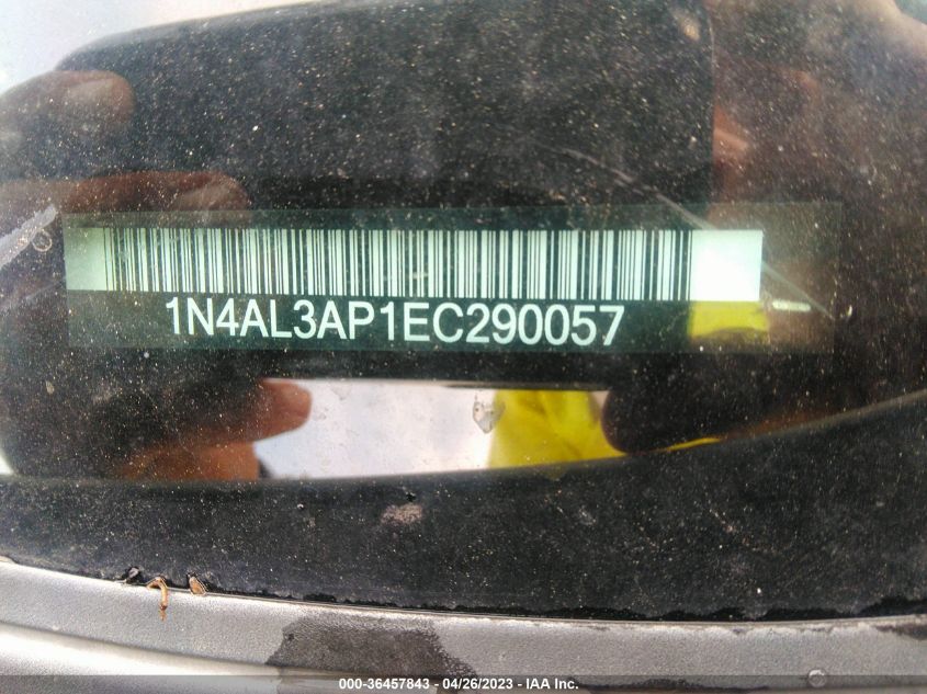 2014 NISSAN ALTIMA 2.5 SV - 1N4AL3AP1EC290057