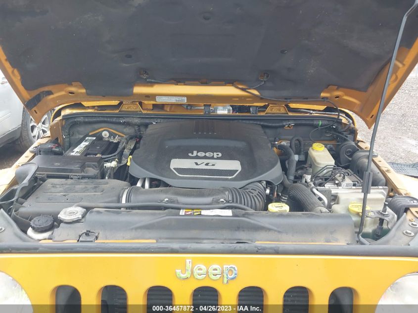 2014 JEEP WRANGLER UNLIMITED SAHARA - 1C4BJWEG7EL204315