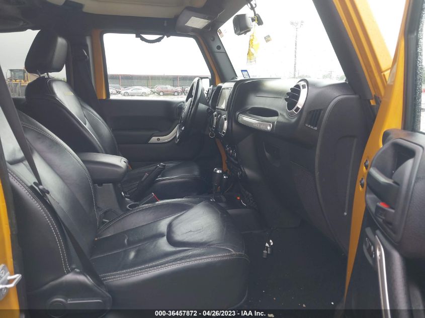 2014 JEEP WRANGLER UNLIMITED SAHARA - 1C4BJWEG7EL204315