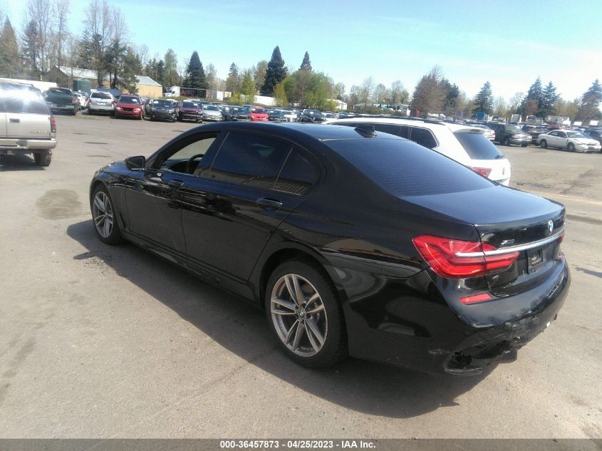 2016 BMW 7 SERIES 750I XDRIVE - WBA7F2C52GG416002