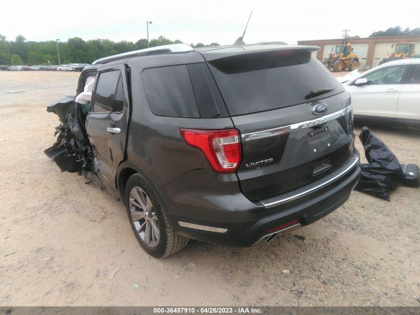 2018 FORD EXPLORER LIMITED - 1FM5K7F86JGA20182