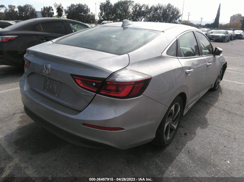 2022 HONDA INSIGHT EX - 19XZE4F57NE002653