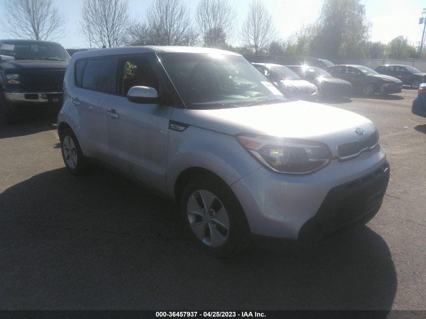 2015 KIA SOUL BASE - KNDJN2A23F7804794