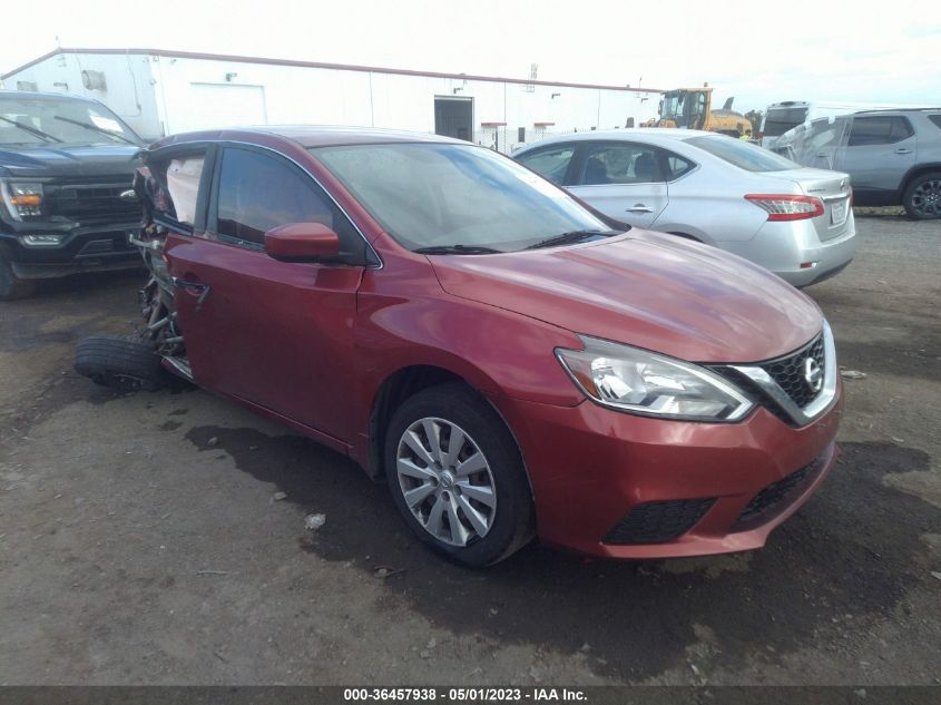 2016 NISSAN SENTRA SV - 3N1AB7AP9GY333741