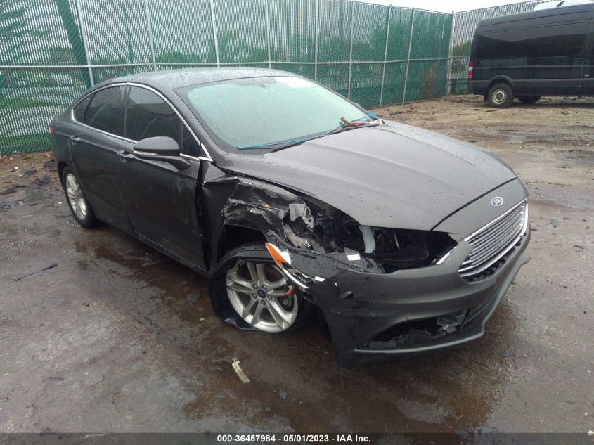 2018 FORD FUSION SE - 3FA6P0HDXJR270678