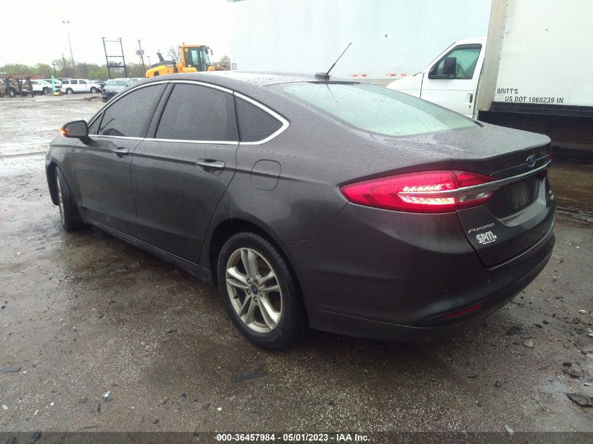 2018 FORD FUSION SE - 3FA6P0HDXJR270678