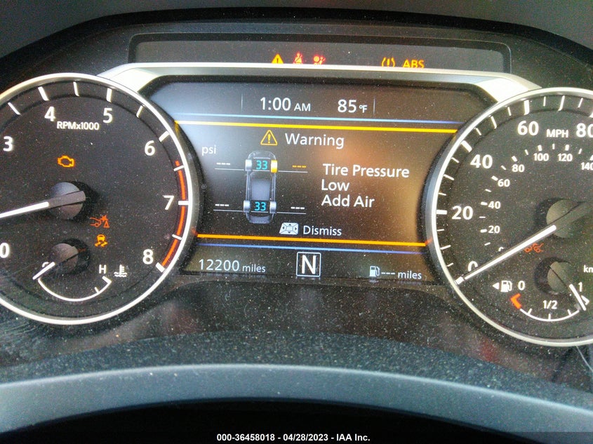 VIN 1N4BL4CV2NN371837 2022 NISSAN ALTIMA 2.5 SR