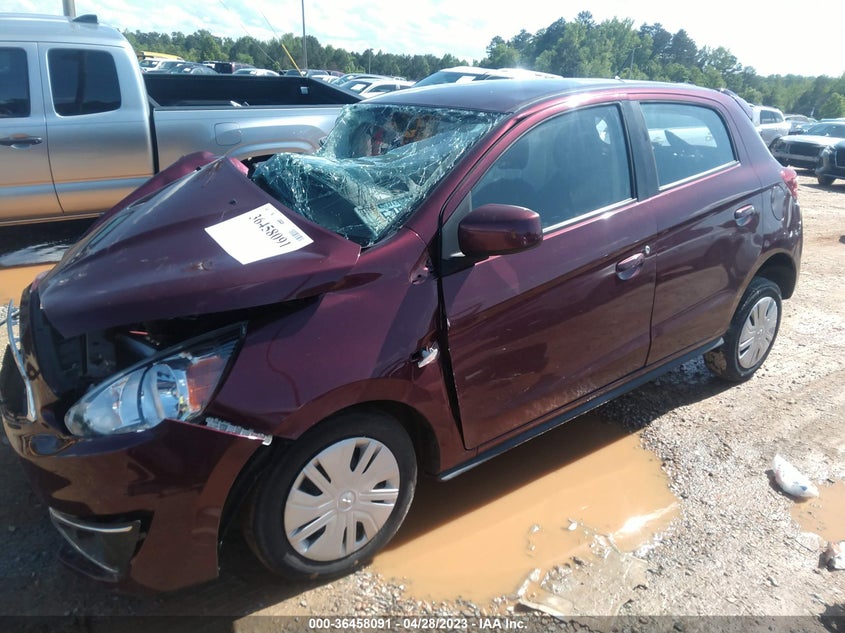 VIN ML32A3HJ5LH010567 2020 MITSUBISHI MIRAGE ES/SE