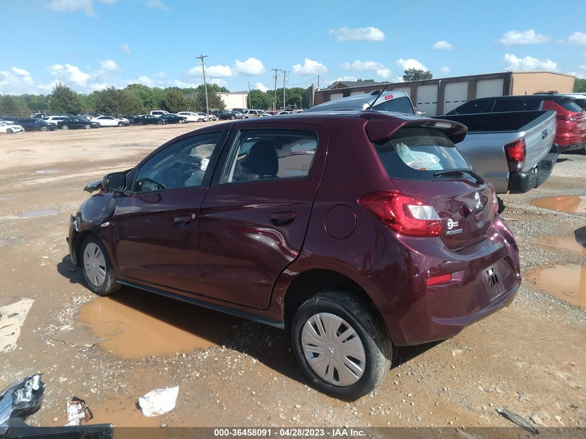 VIN ML32A3HJ5LH010567 2020 MITSUBISHI MIRAGE ES/SE
