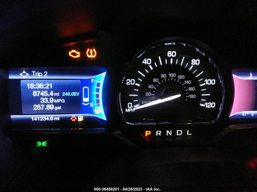 2013 LINCOLN MKZ HYBRID - 3LN6L2LU7DR810285