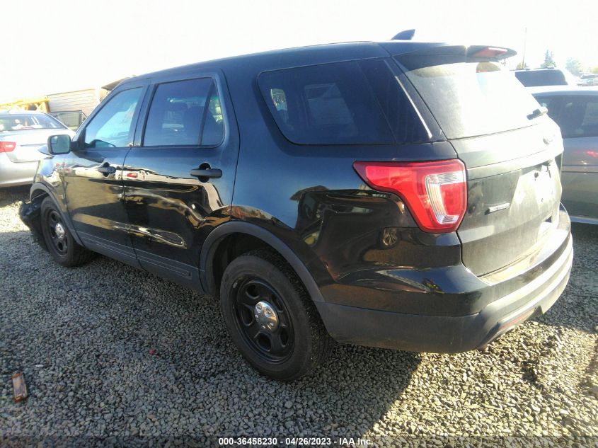 2016 FORD UTILITY POLICE 1FM5K8AR1GGB36212
