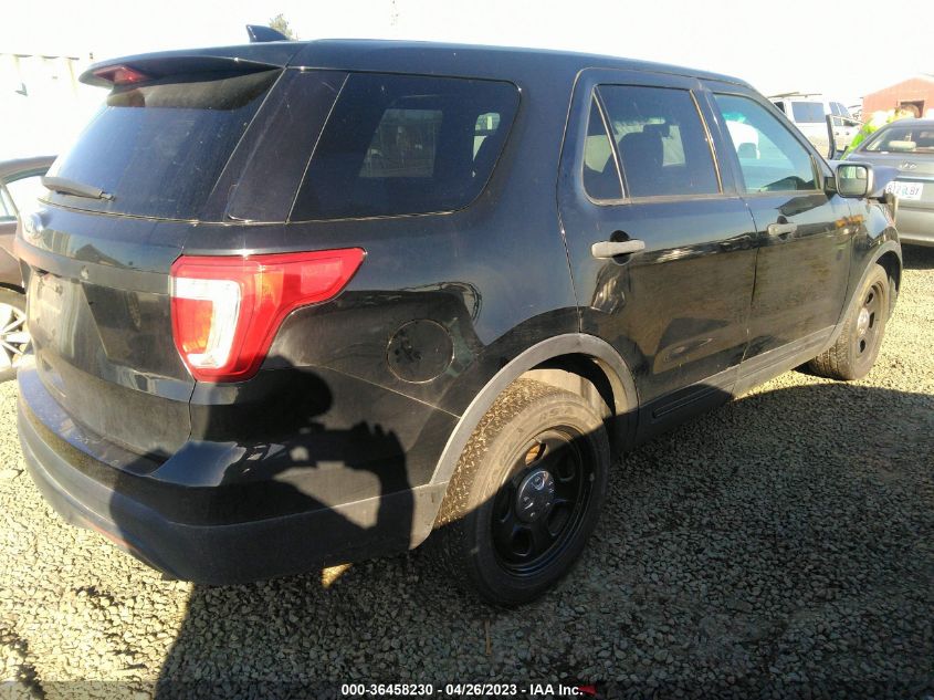 2016 FORD UTILITY POLICE 1FM5K8AR1GGB36212