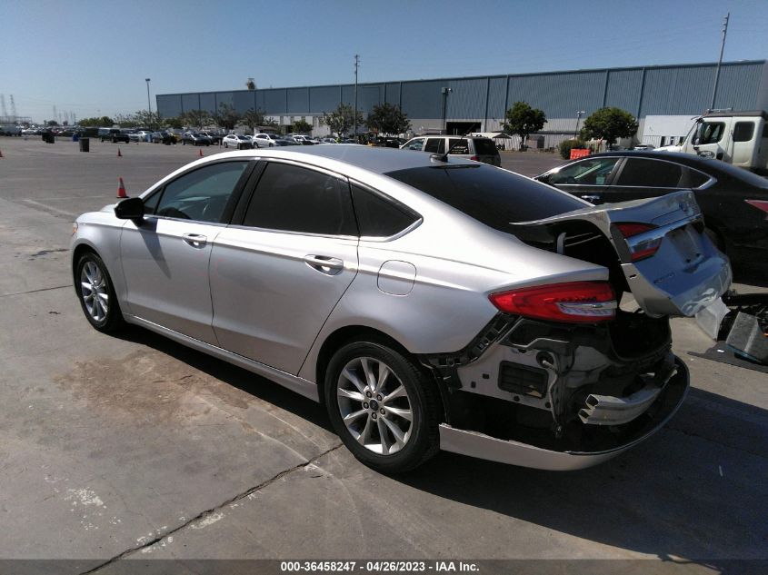 2017 FORD FUSION SE - 3FA6P0H78HR196925