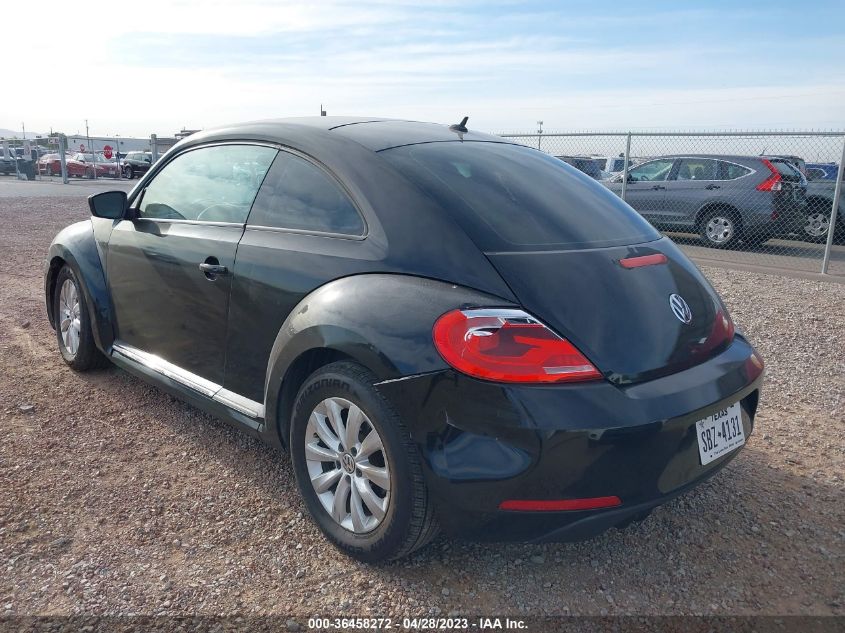 2013 VOLKSWAGEN BEETLE COUPE 2.5L ENTRY - 3VWFP7AT9DM630865