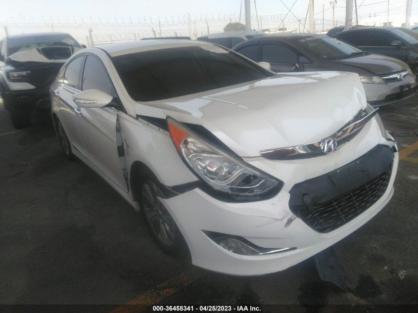 2013 HYUNDAI SONATA HYBRID LIMITED - KMHEC4A43DA100711
