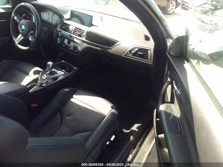 2020 BMW M2 COMPETITION WBS2U7C0XL7F31232