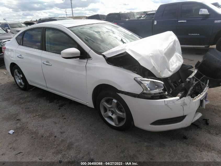 2013 NISSAN SENTRA S - 3N1AB7AP3DL735893