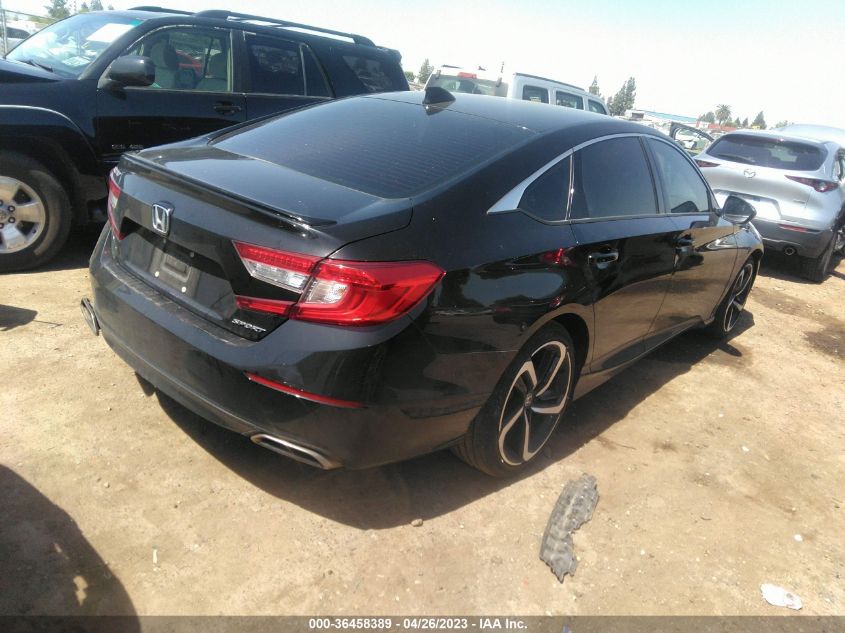 2020 HONDA ACCORD SEDAN SPORT - 1HGCV1F34LA082224