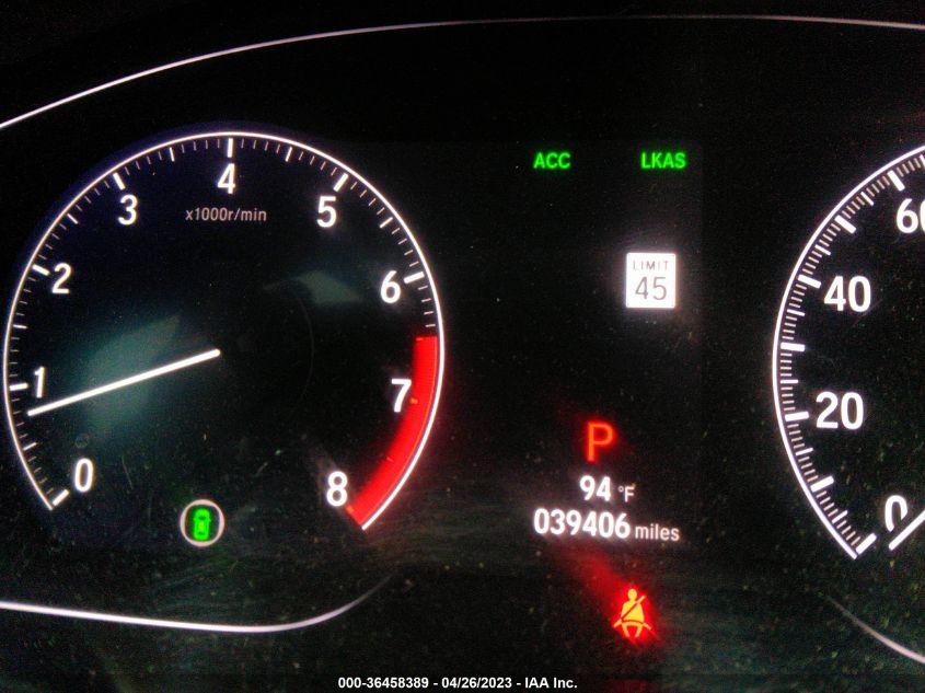 2020 HONDA ACCORD SEDAN SPORT - 1HGCV1F34LA082224