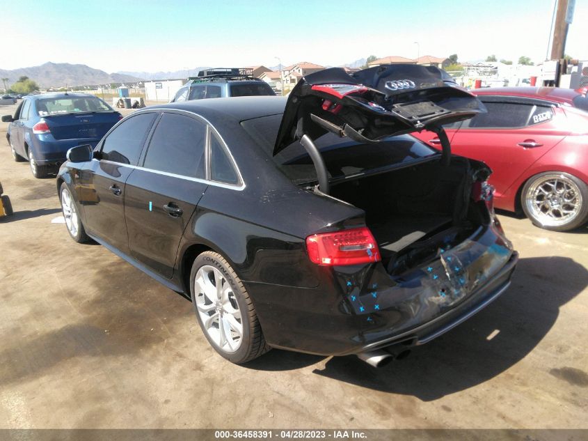 2013 AUDI S4 PREMIUM PLUS - WAUBGAFL9DA212954