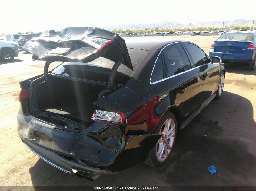 2013 AUDI S4 PREMIUM PLUS - WAUBGAFL9DA212954
