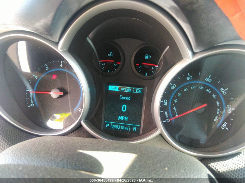 2013 CHEVROLET CRUZE ECO - 1G1PH5SB9D7177073
