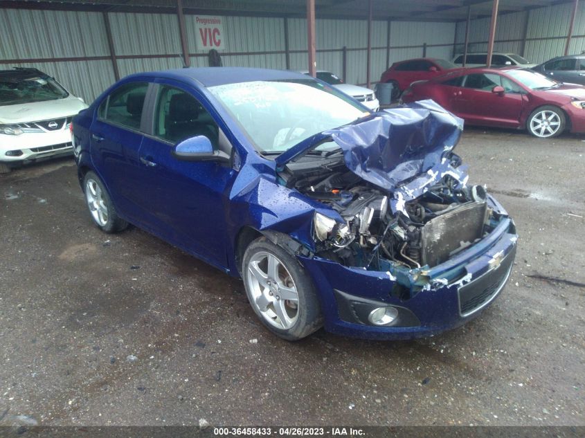 2013 CHEVROLET SONIC LTZ - 1G1JE5SB9D4145692