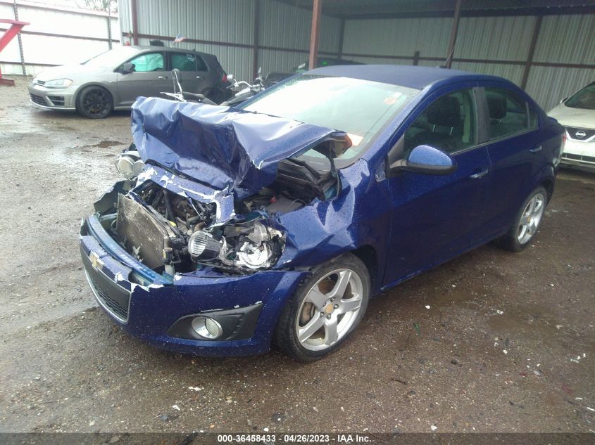 2013 CHEVROLET SONIC LTZ - 1G1JE5SB9D4145692