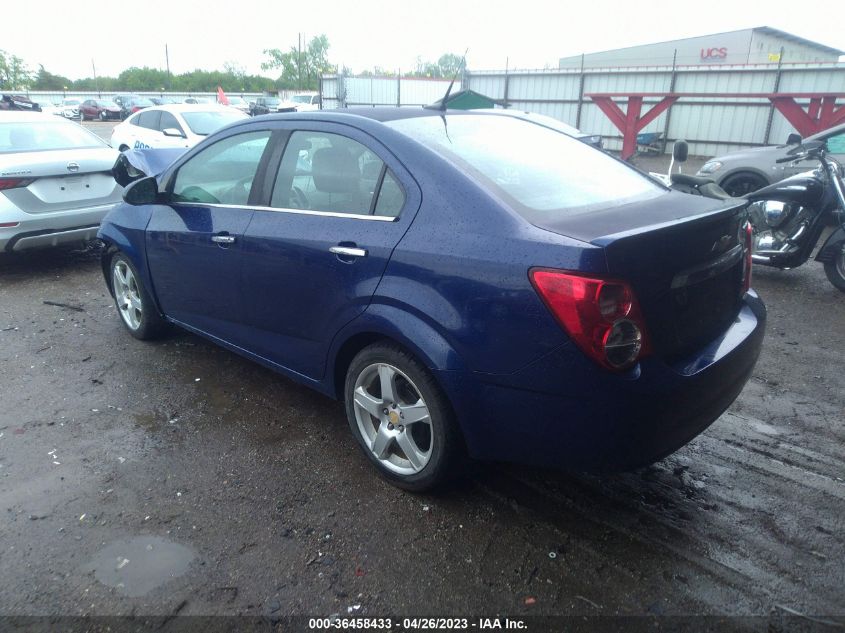 2013 CHEVROLET SONIC LTZ - 1G1JE5SB9D4145692