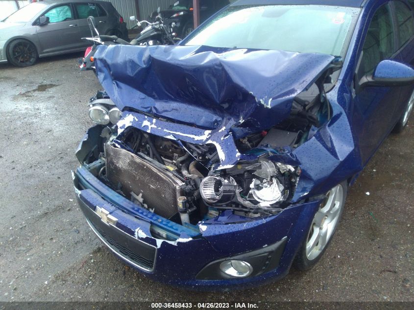 2013 CHEVROLET SONIC LTZ - 1G1JE5SB9D4145692
