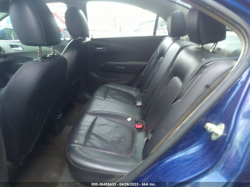 2013 CHEVROLET SONIC LTZ - 1G1JE5SB9D4145692