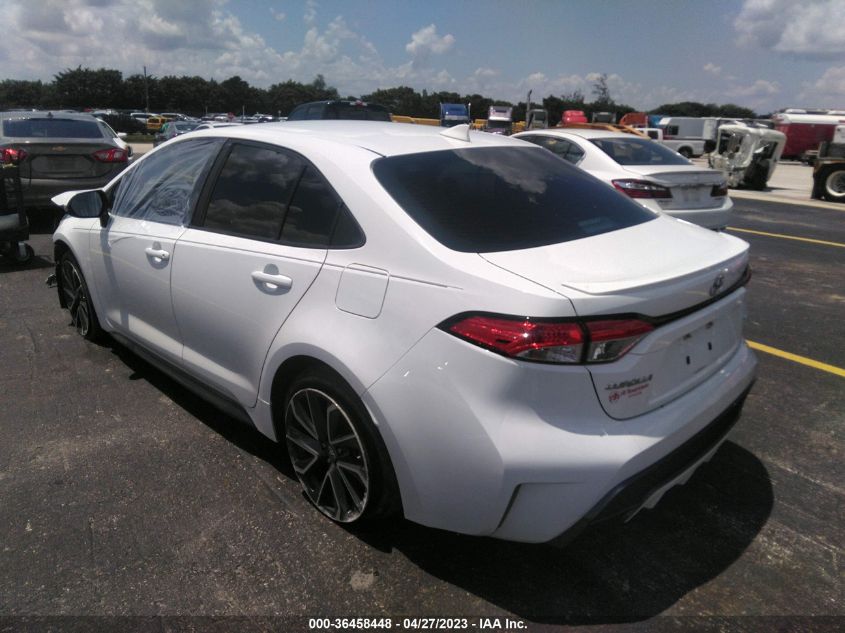 2020 TOYOTA COROLLA SE/NIGHTSHADE - 5YFS4RCE3LP033559