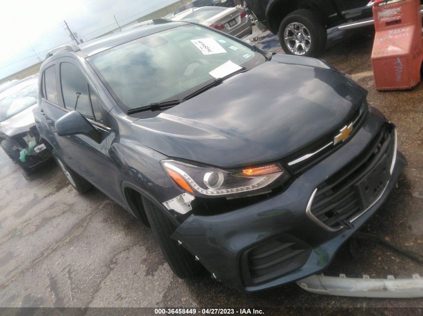 2022 CHEVROLET TRAX LT - KL7CJLSM2NB517644