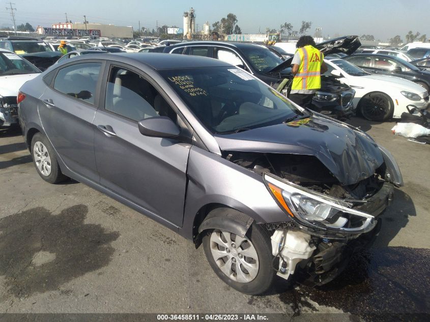 2016 HYUNDAI ACCENT SE - KMHCT4AE6GU118624
