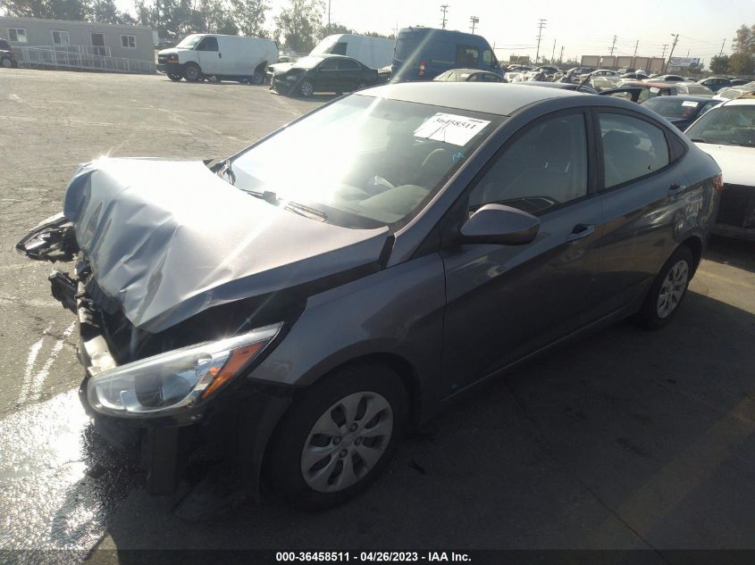 2016 HYUNDAI ACCENT SE - KMHCT4AE6GU118624