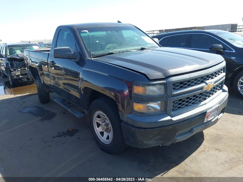2014 CHEVROLET SILVERADO 1500 WORK TRUCK - 1GCNCPEH8EZ286574